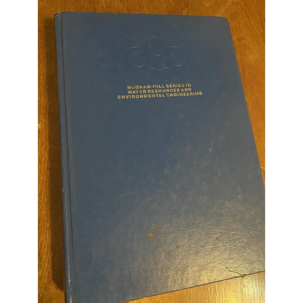 Hydrology for Engineers Hardcover Ray K., Paulhus,‎ Kohler Linsley 2d edition HC